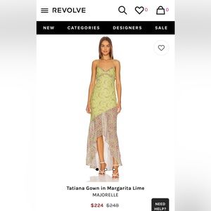 Revolve Majorelle Tatiana dress size M